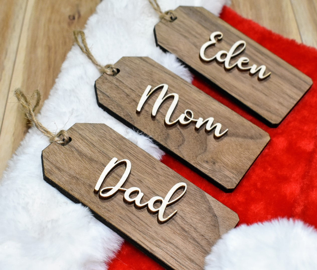 Christmas Stocking Name Tag