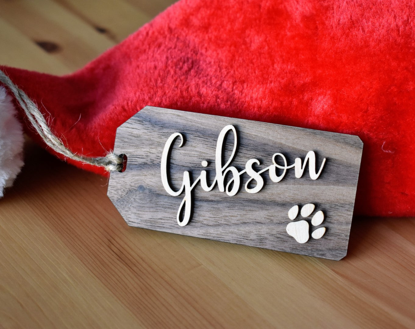 Christmas Stocking Name Tag