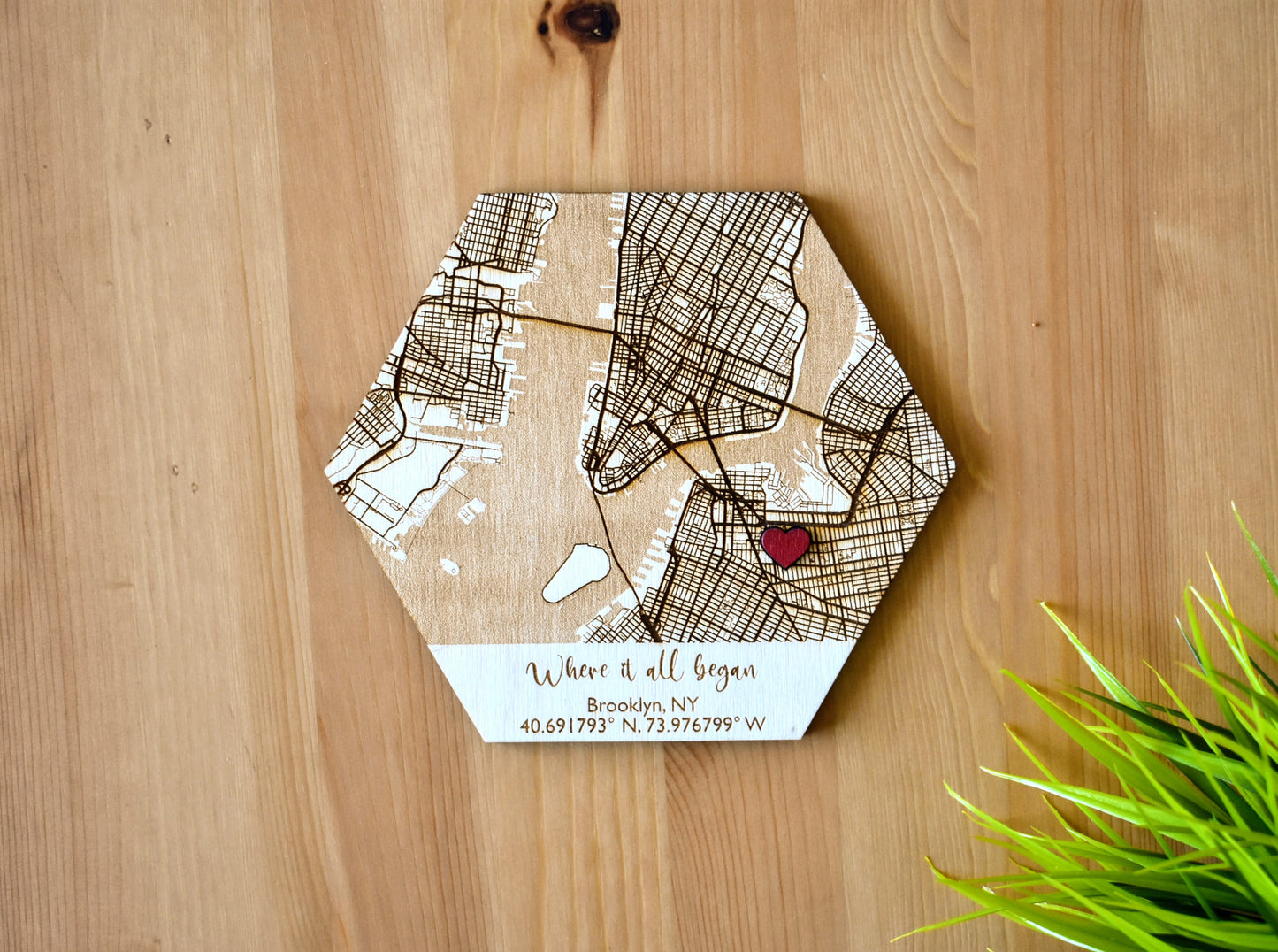 Personalized Hexagon Memory Map