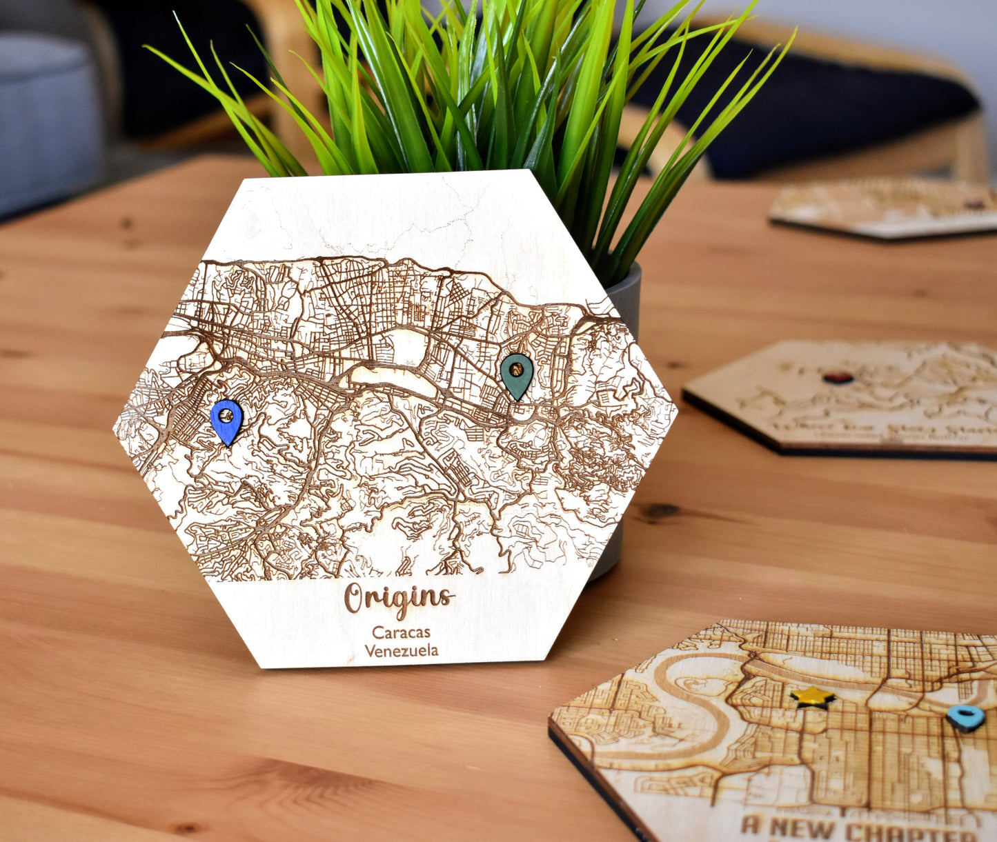 Personalized Hexagon Memory Map