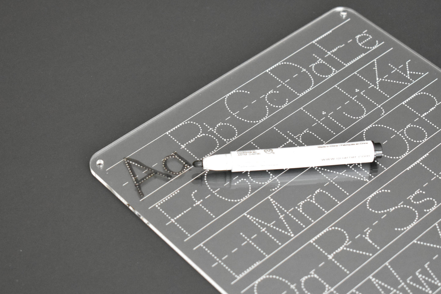 Acrylic Tracing Board with Dry-Erase Marker