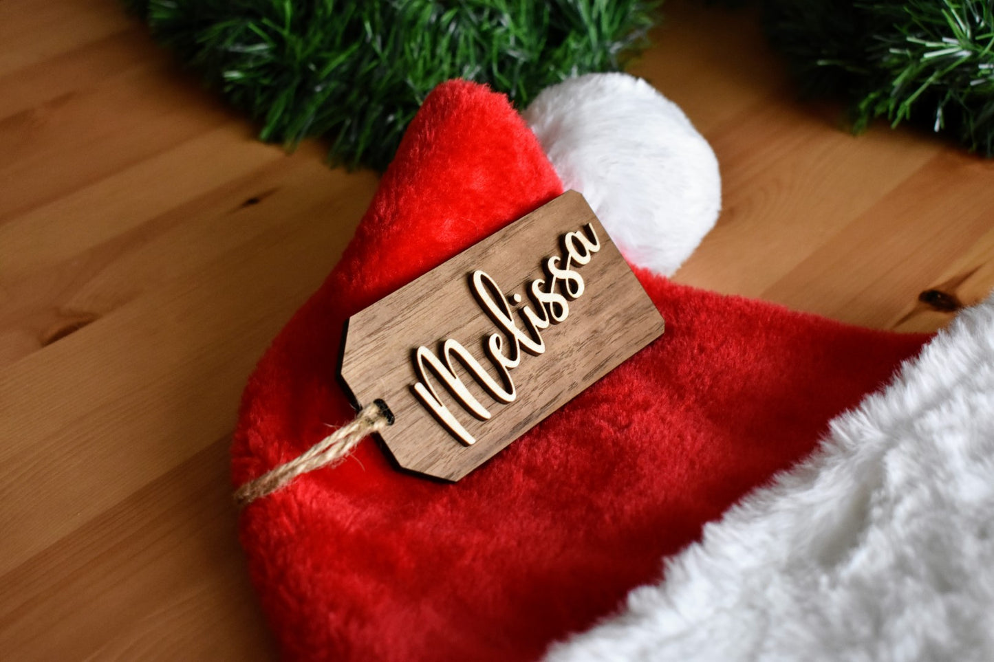 Christmas Stocking Name Tag