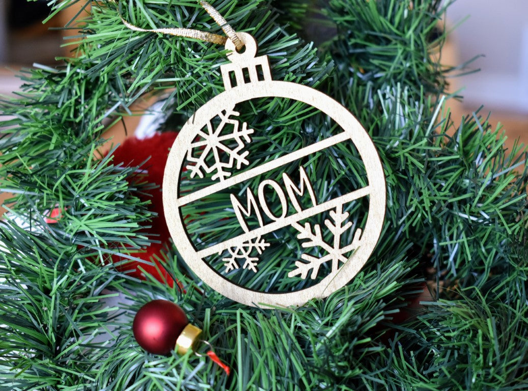 Personalized Christmas Tree Ornament with Name