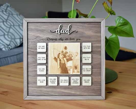 Personalized Portrait Gift for Dad