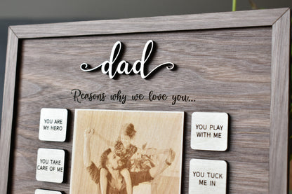 Personalized Portrait Gift for Dad