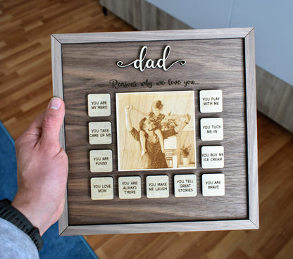 Personalized Portrait Gift for Dad