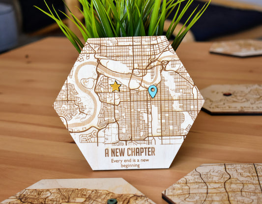 Personalized Hexagon Memory Map